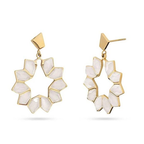 Anartxy oorbellen Kapudul goldplated