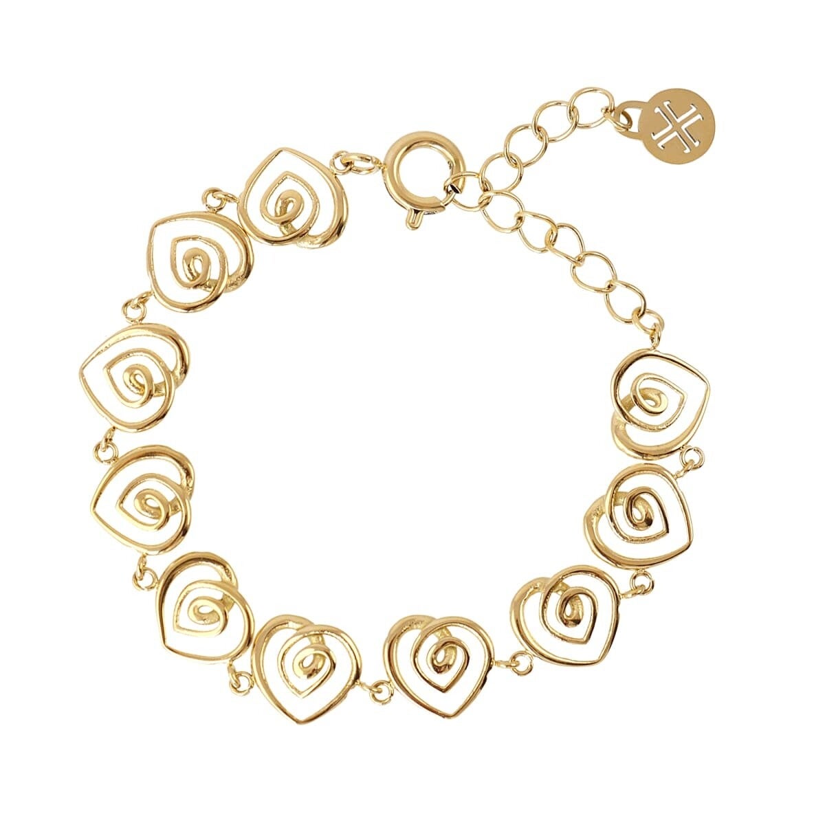 Anartxy armband Liquid Passion Kiss goldplated