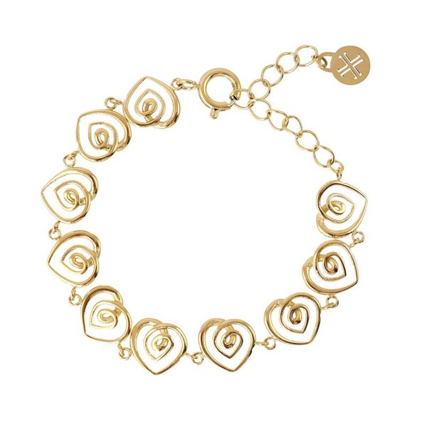 Anartxy armband Liquid Passion Kiss goldplated