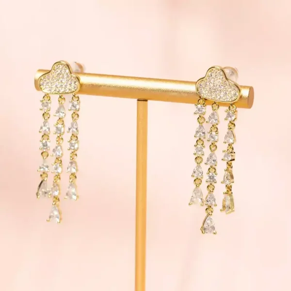 Carmen Lorenza oorbellen Cloudy