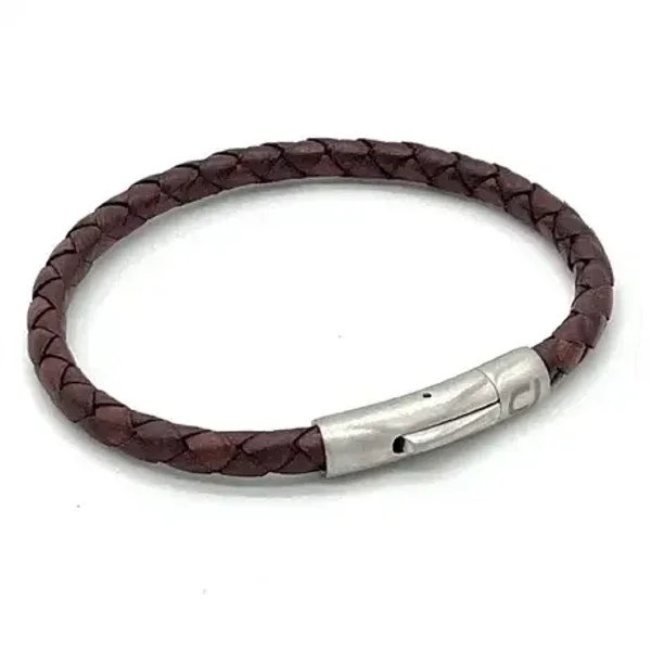 GLUNT Leather Brown S