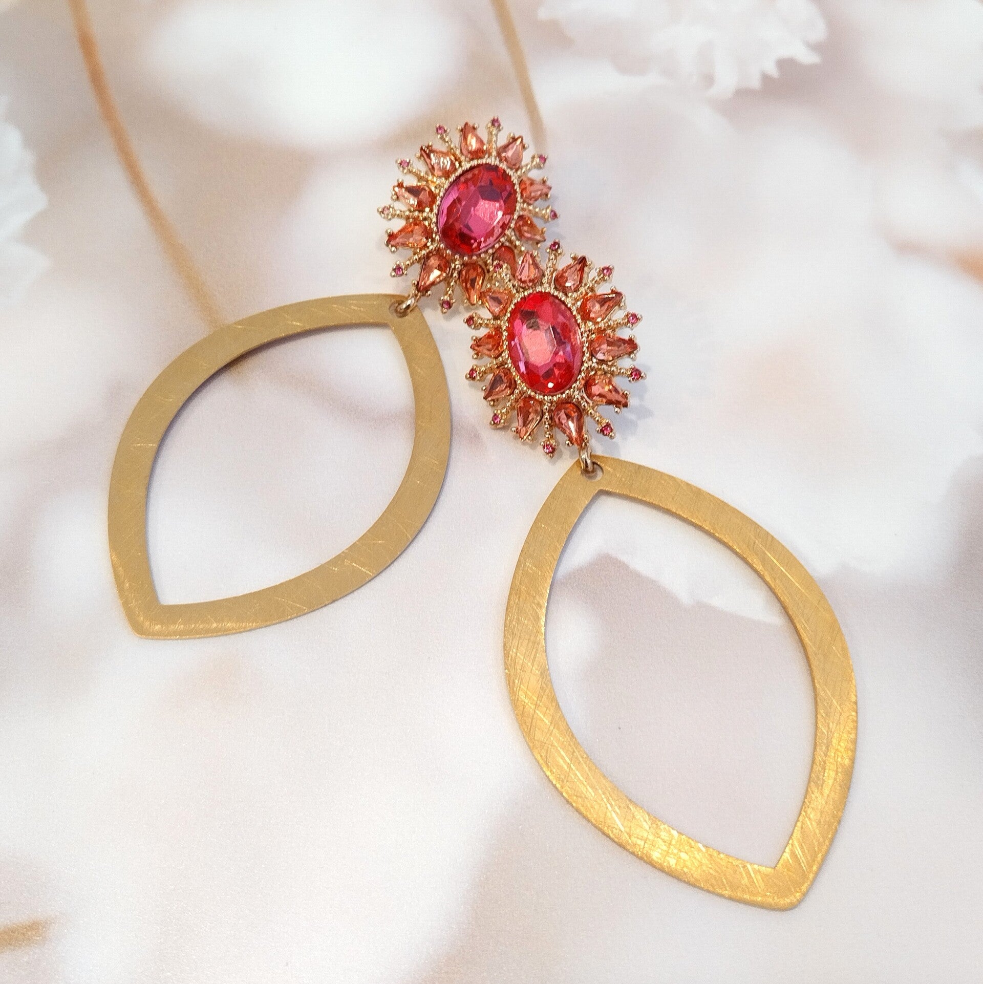 Paulie Pocket oorbellen Jade Blush