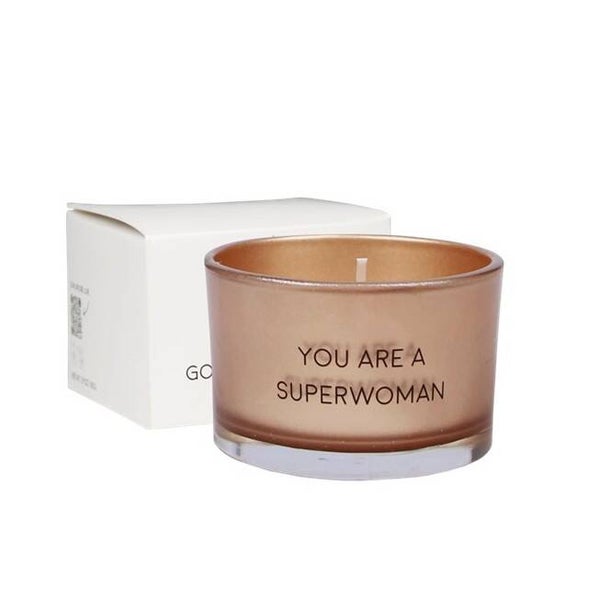My Flame sojakaars in glas - Superwoman