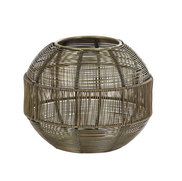 Light & LIving lantaarn/windlicht Pilka bronze M
