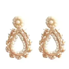 Paulie Pocket oorbellen Aurelia - Light Beige