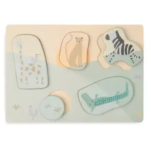 Jollein houten puzzel Jungle