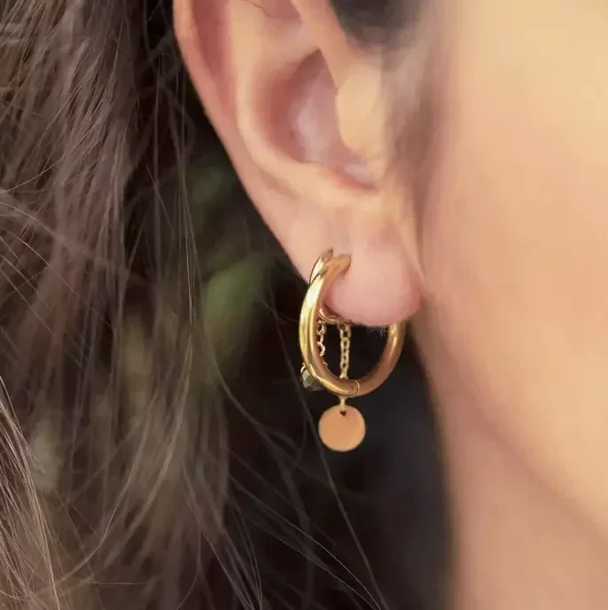 ZAG BIJOUX oorbellen Rosa