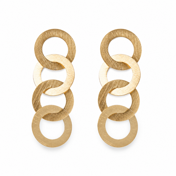 VTL oorbellen Coco goldplated BG