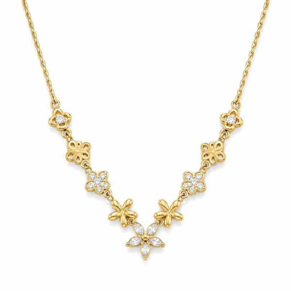 **FW VTL ketting Nisra goldplated