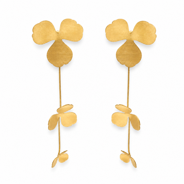 VTL BG oorbellen Feliz goldplated