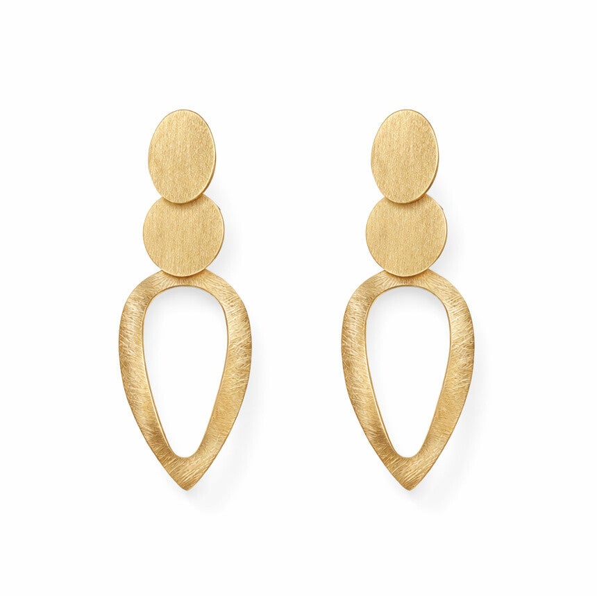 VTL oorbellen Marjorie goldplated