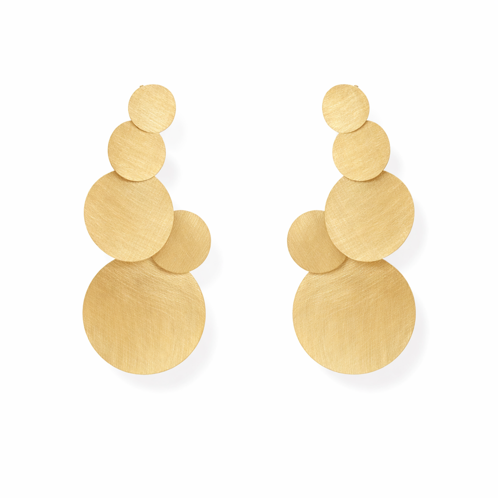 VTL oorbellen Sharon goldplated