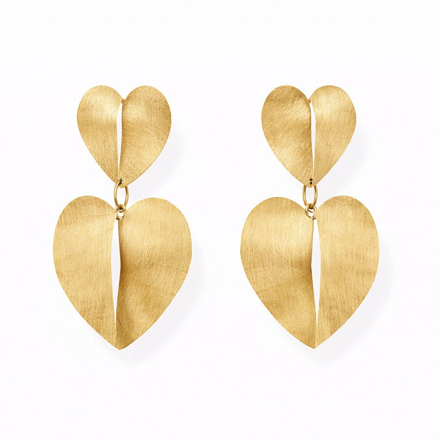 VTL oorbellen Maxine goldplated