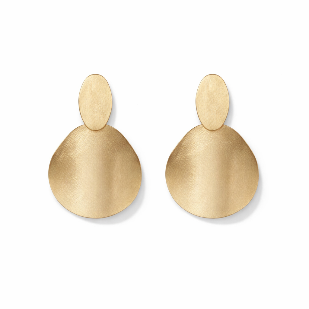 VTL oorbellen Maya goldplated