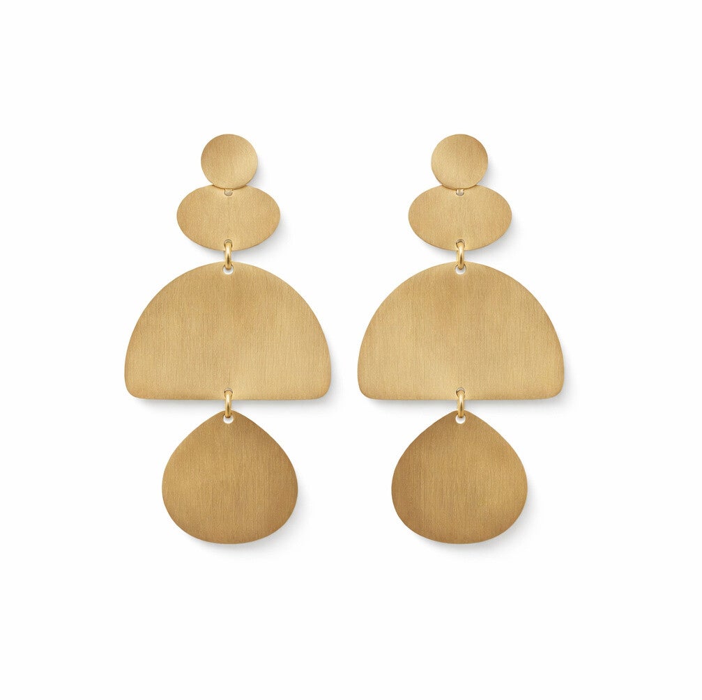 VTL oorbellen Melody goldplated