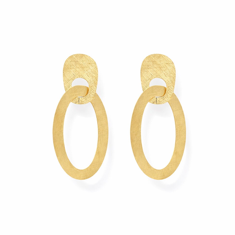 VTL oorbellen Nila goldplated