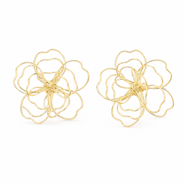 VTL oorbellen Solima goldplated