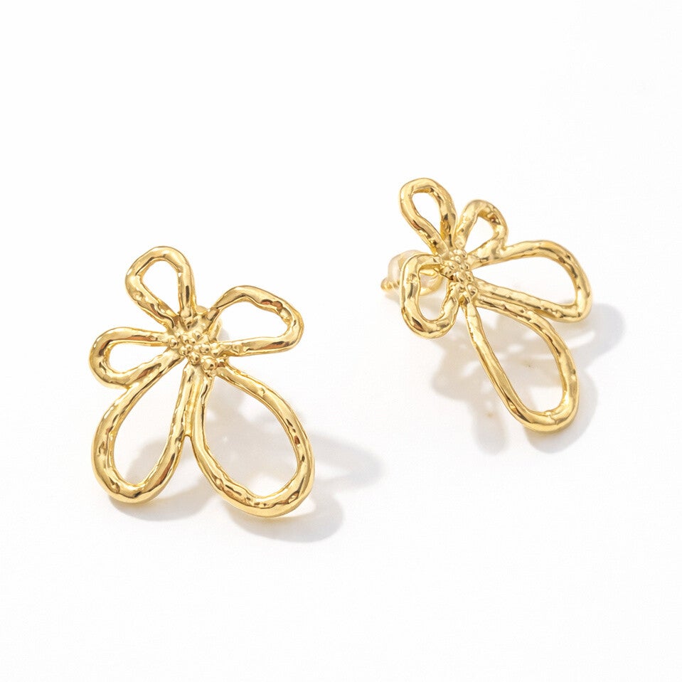 VTL oorbellen Tanya goldplated