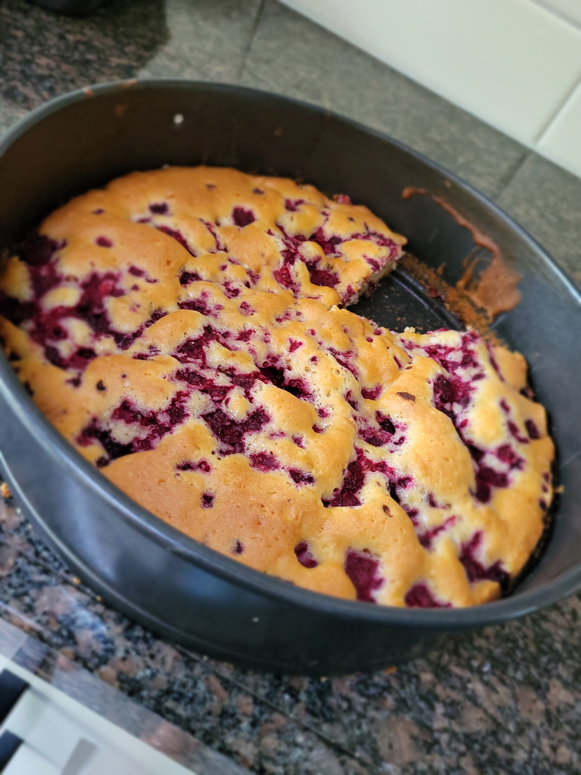 frambozen cake