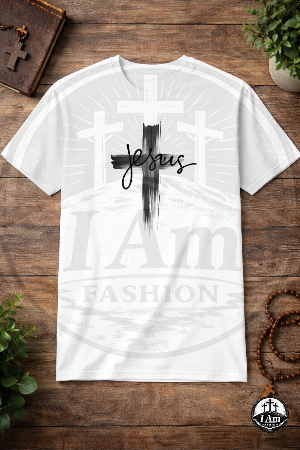 “At the center of it all” (Embroidered)