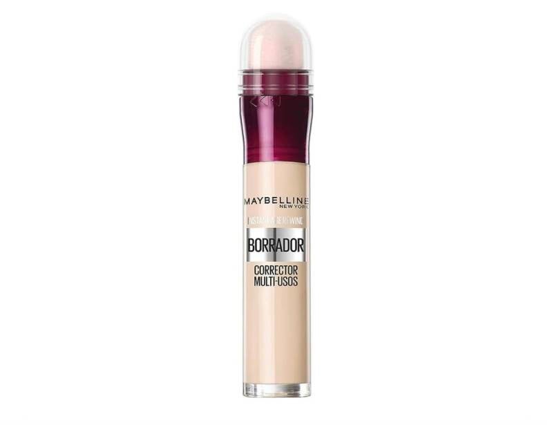 alt="Corrector Maybelline El Borrador con cobertura media-alta y acabado natural. Bestseller en Amazon en 2025."