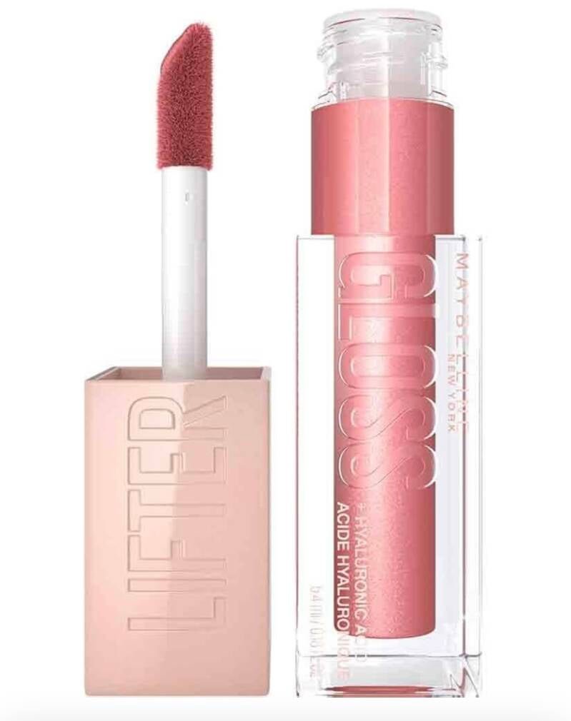alt="Maybelline Lifter Gloss, brillo labial viral en Amazon, clon del Fenty Gloss Bomb"