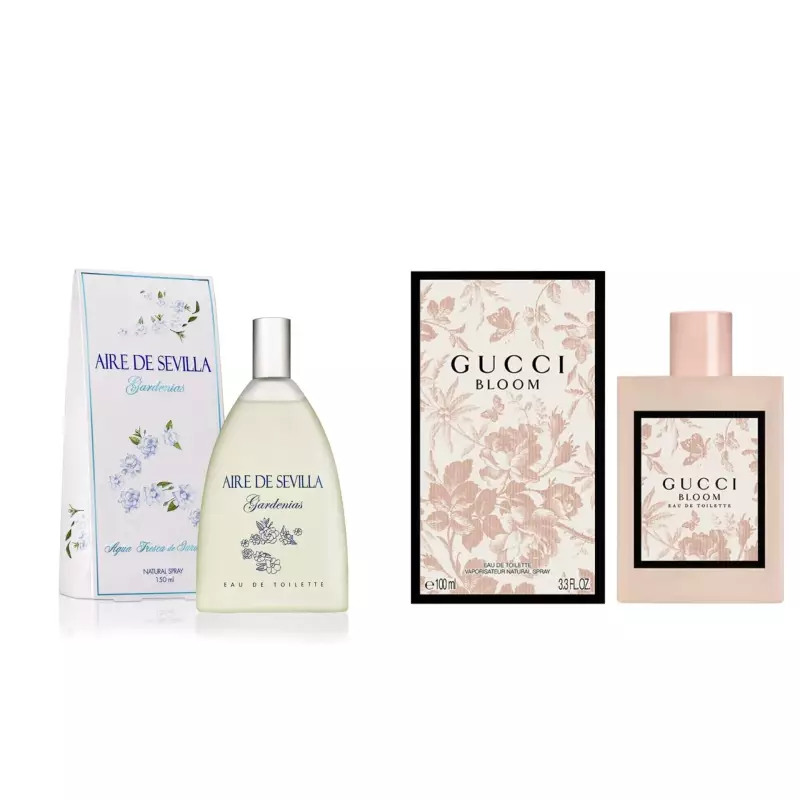 alt="Perfume Aire de Sevilla Gardenia – aroma floral intenso con esencia de gardenia y jazmín"