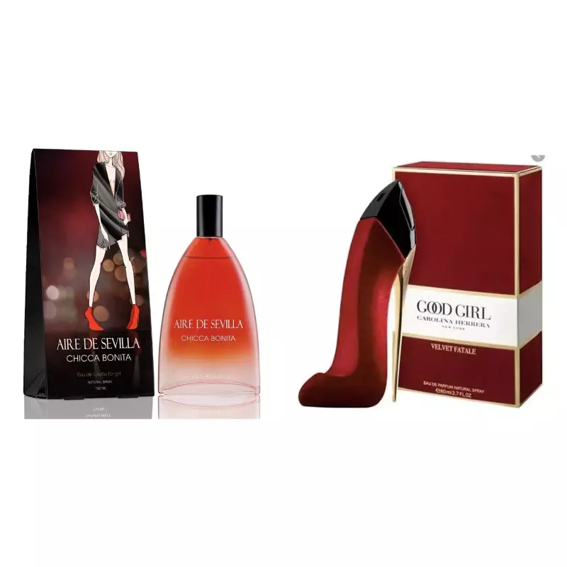 alt="Perfume Aire de Sevilla Chicca Bonita – aroma dulce y juvenil con un toque de caramelo y frutas"