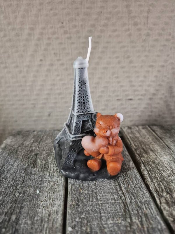 Beer met eiffeltoren