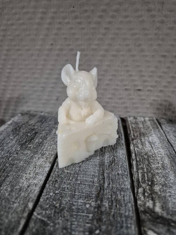 Geurkaars  muis met kaas