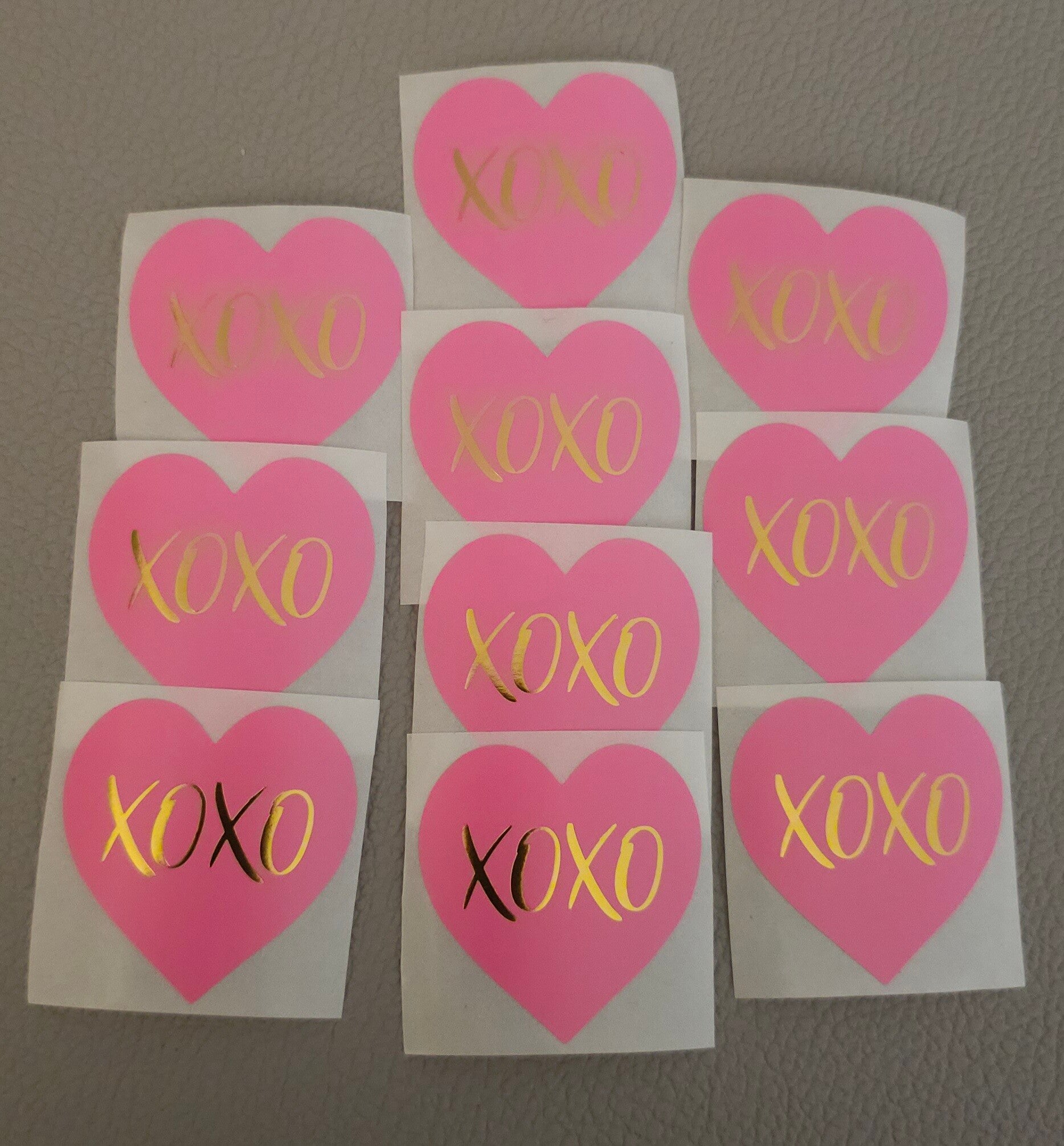 Sticker 'hart xoxo'