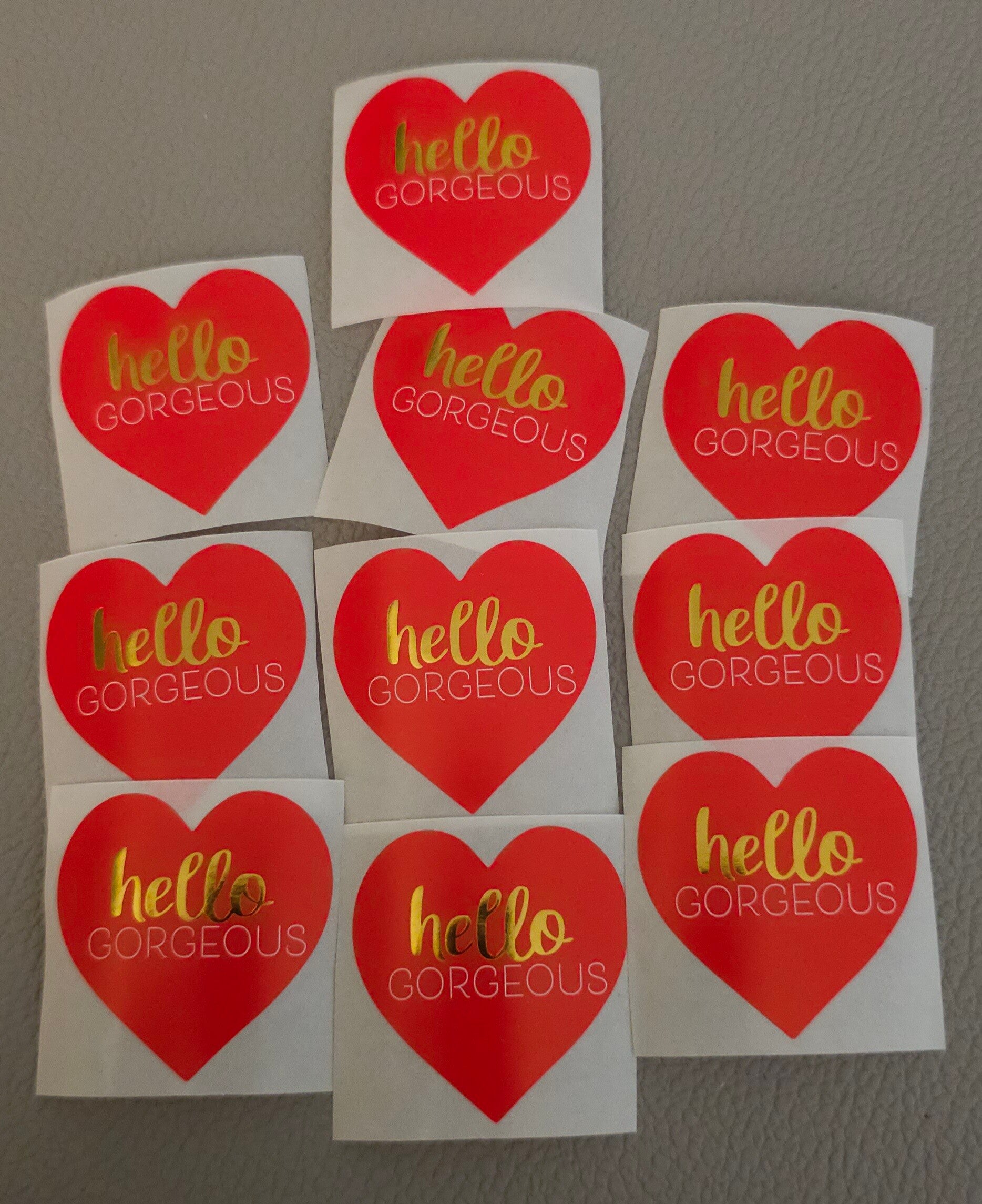 Sticker 'hart hello'