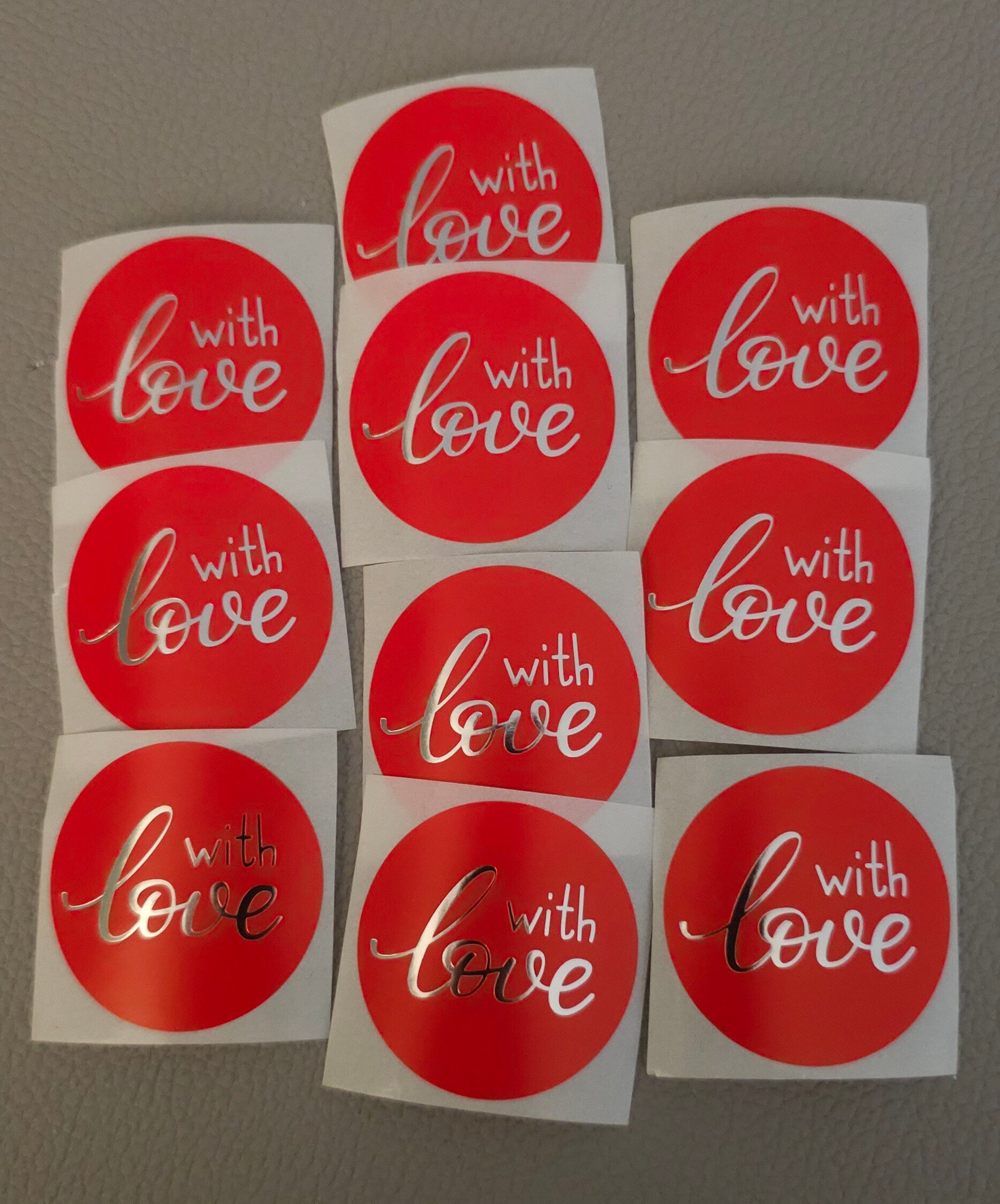 Sticker 'Rond with love'