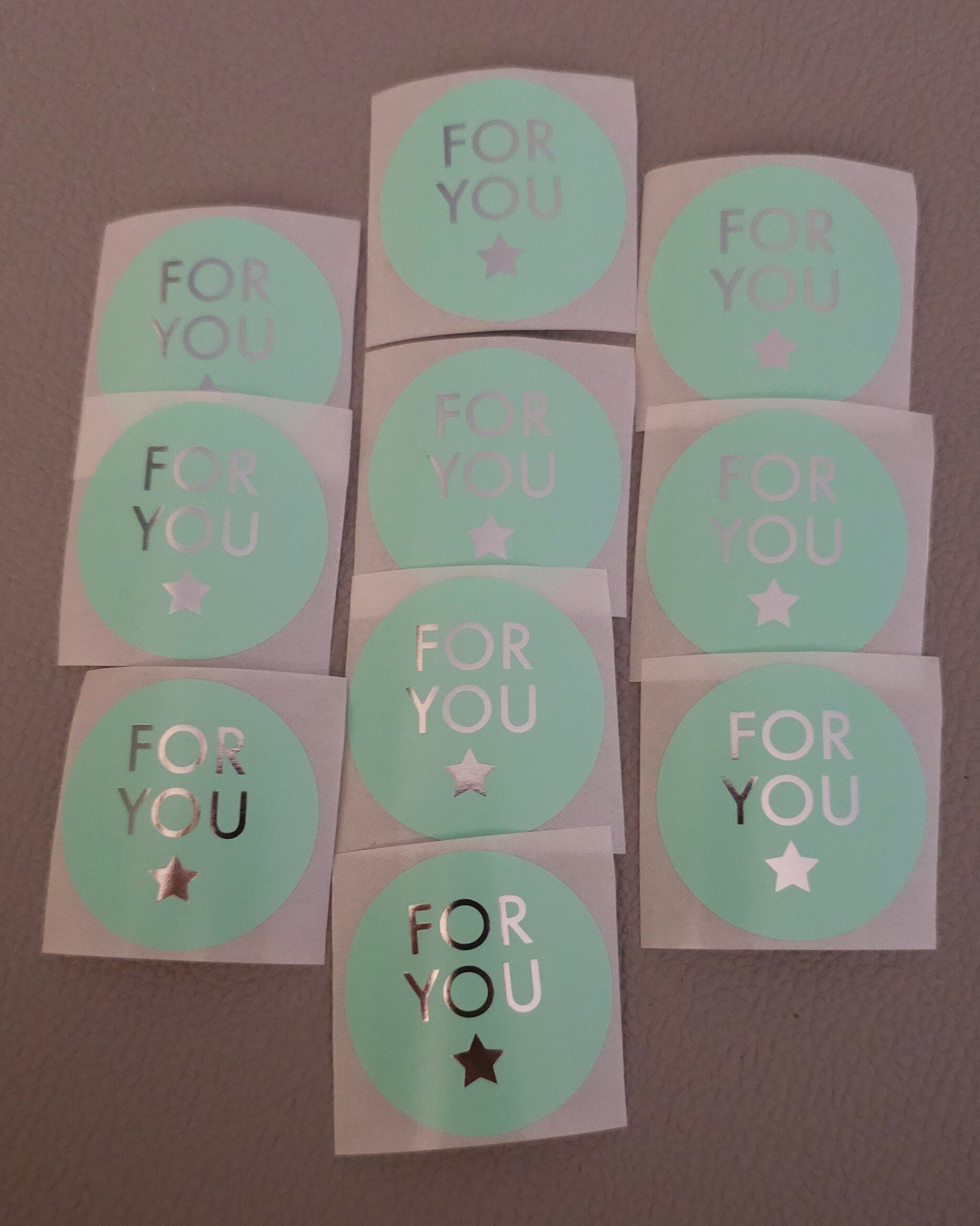 Sticker 'Rond for you'