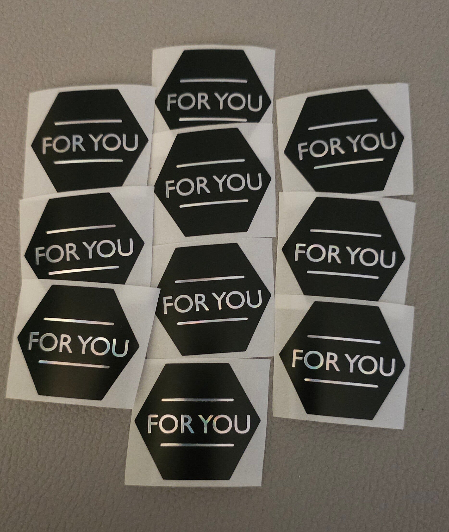 Sticker 'zeshoek for you'