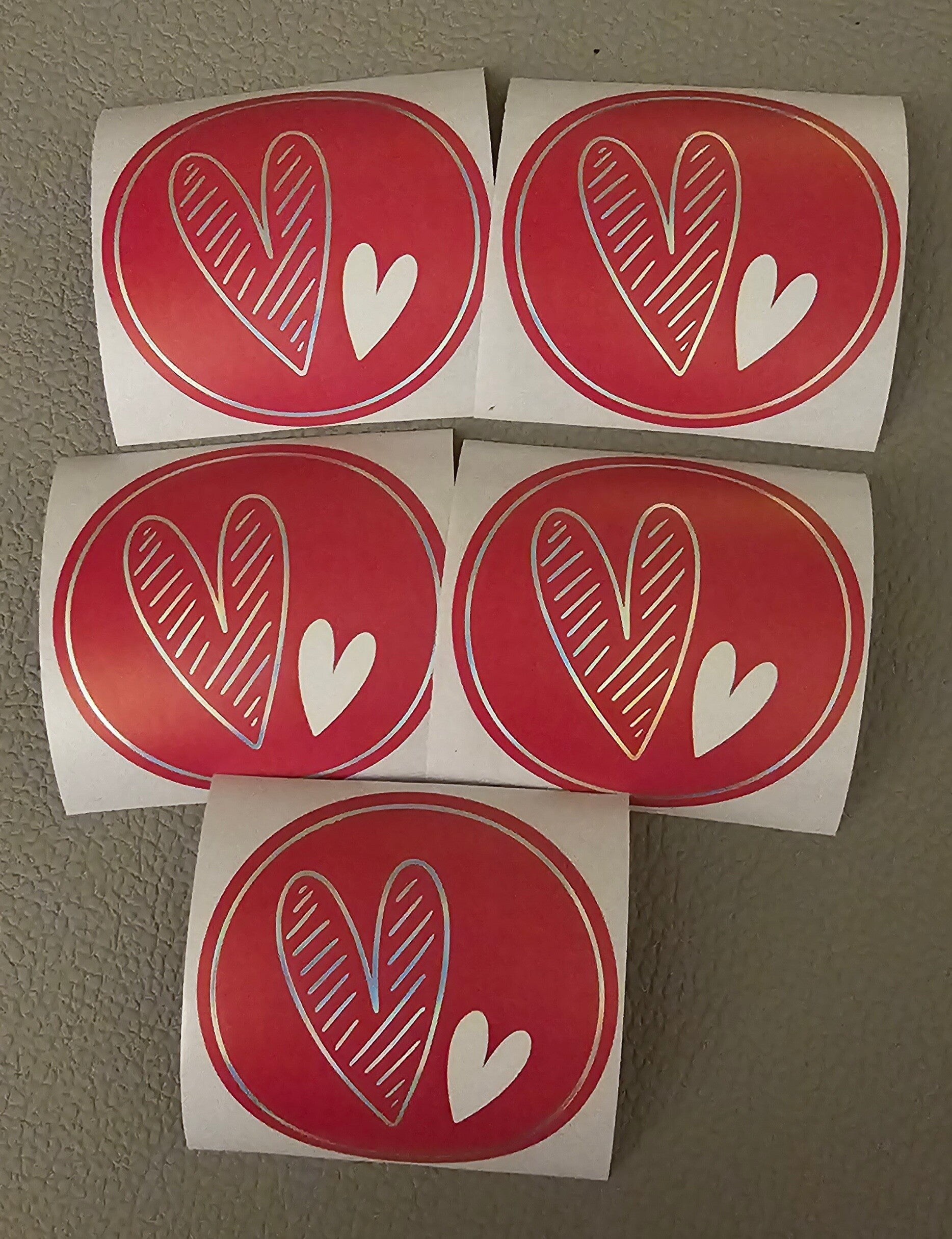 Sticker 'Hart groot'