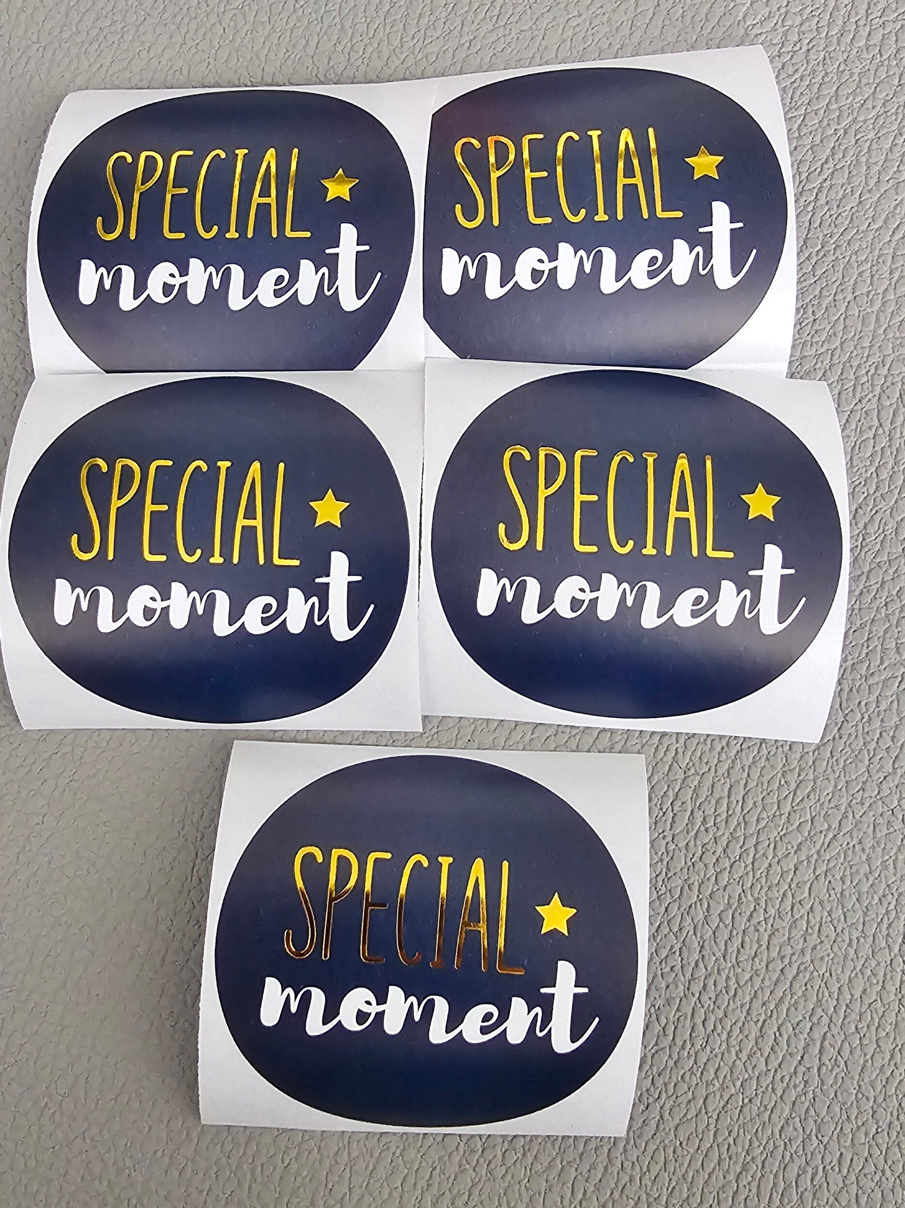 Sticker 'special moment'