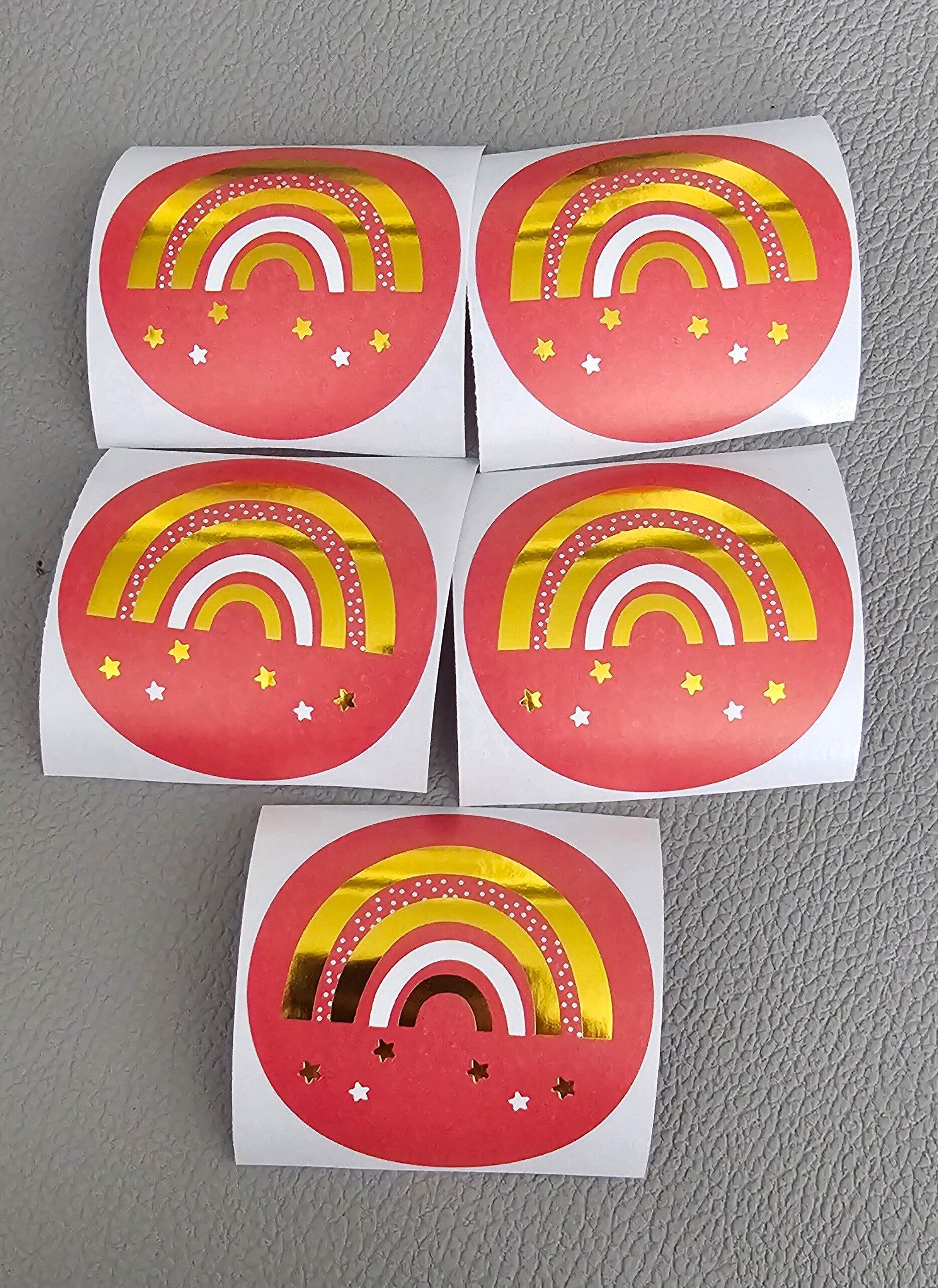 Sticker 'red rainbow'