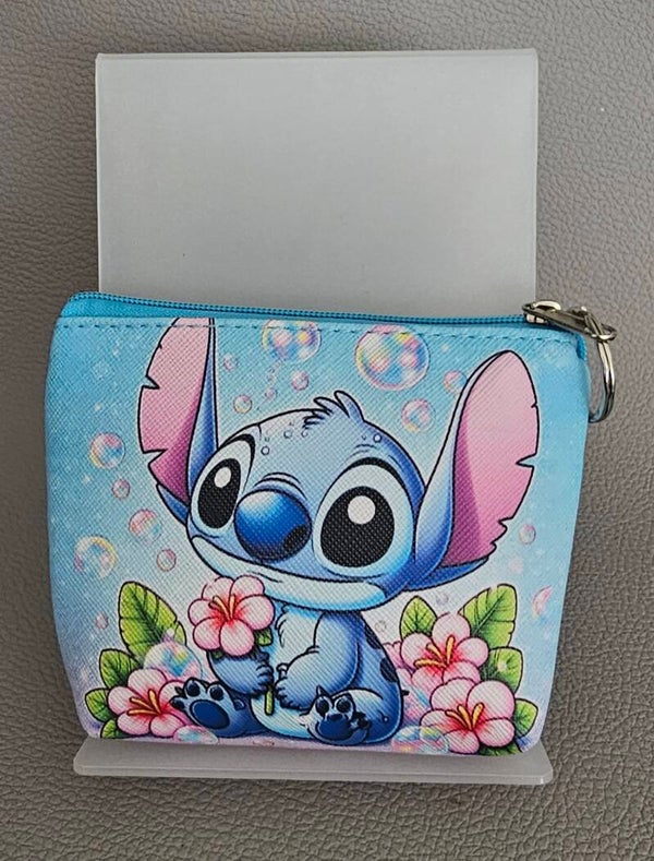 Portemonnee 'Stitch Bloem'