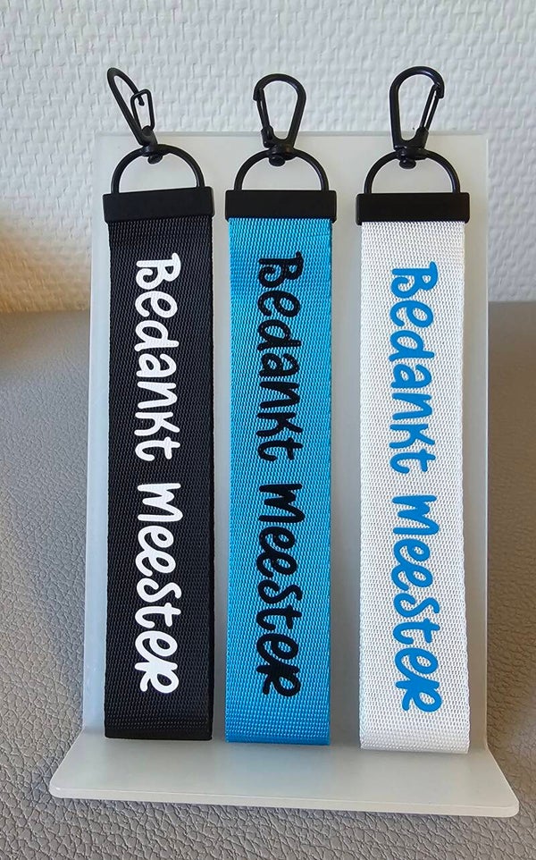 Sleutelhanger 'Meester'