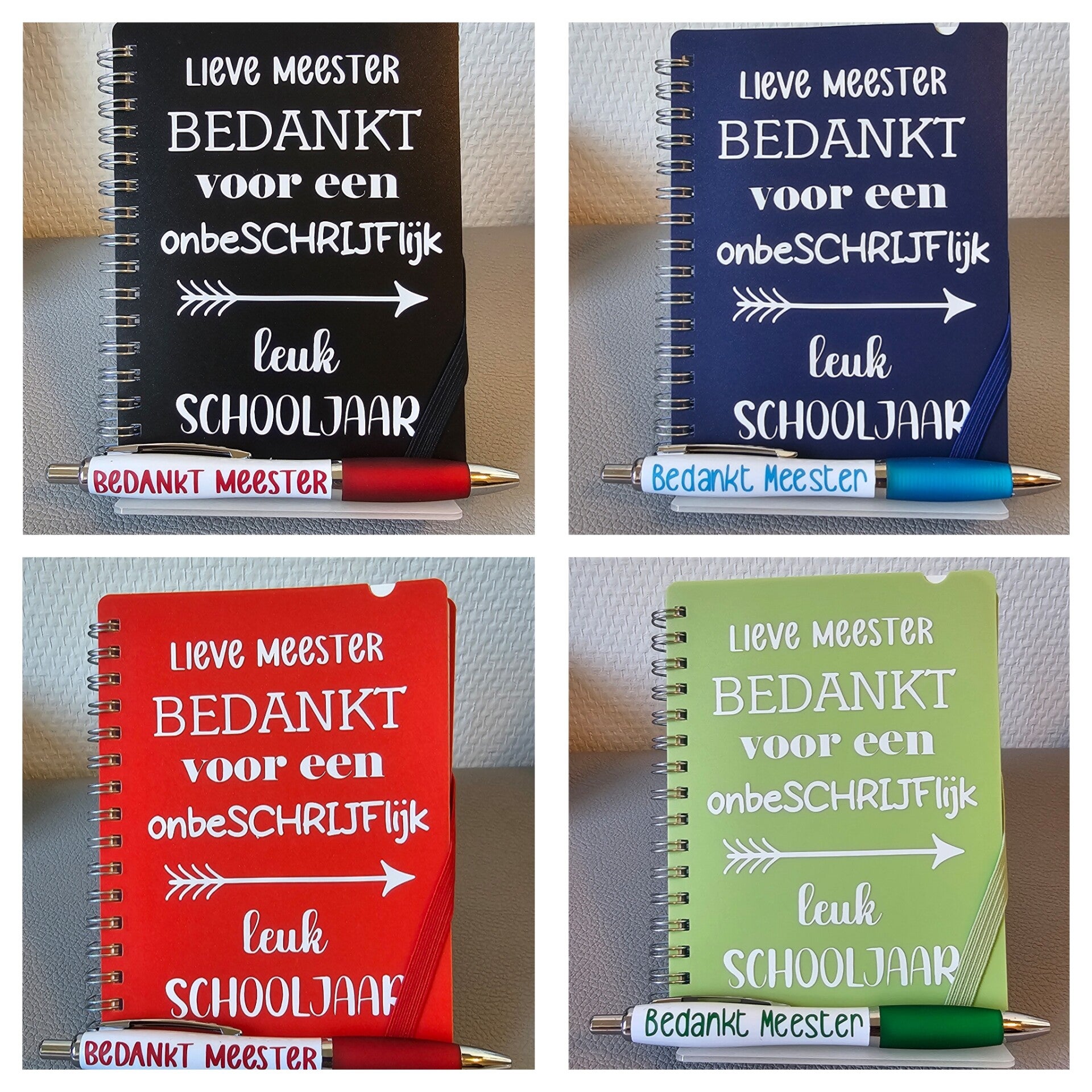 Notitieboekje 'Meester'