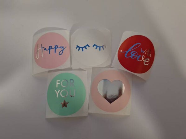 Sticker 'Set rond'