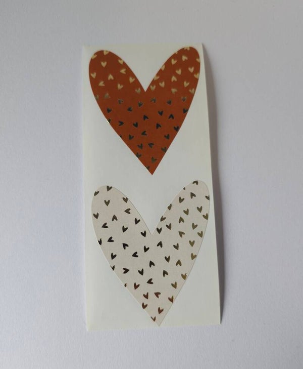 Sticker 'Duo hart' 1