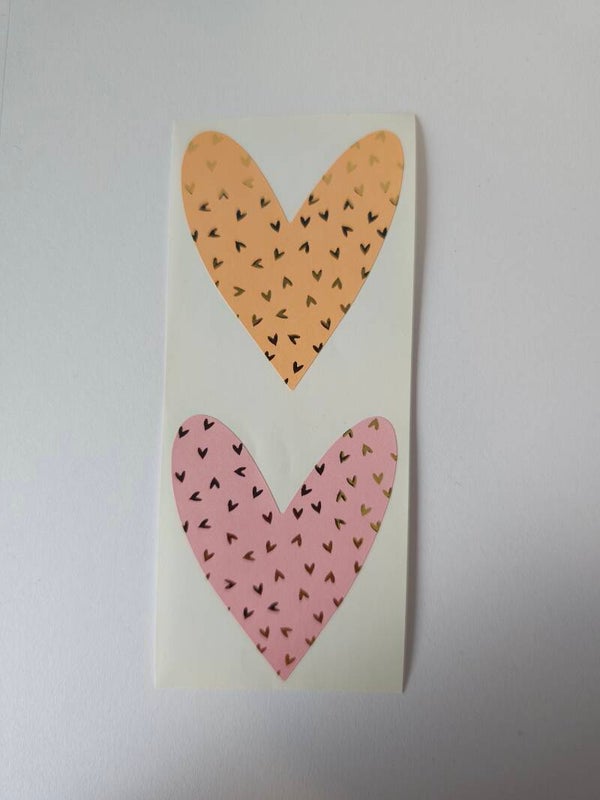 Sticker 'Duo hart' 2