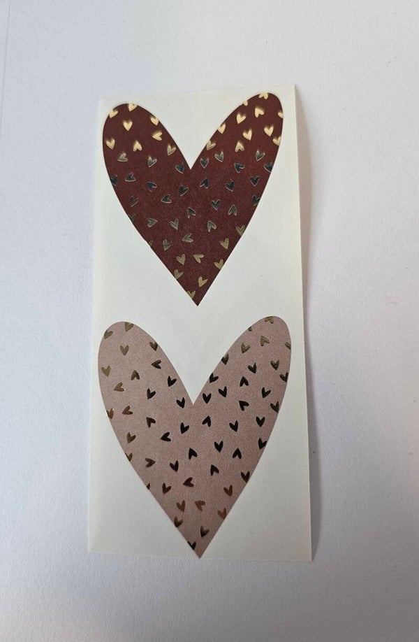 Sticker 'Duo hart' 3