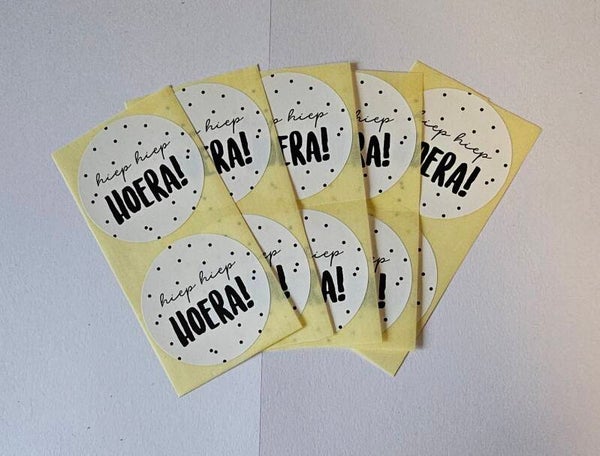 Stickers 'Hiephiephoera'