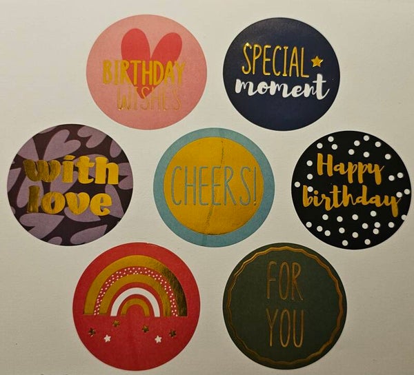 Stickers Rond 'set 1'