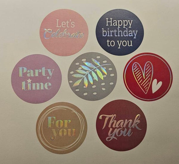 Stickers Rond 'set 2'