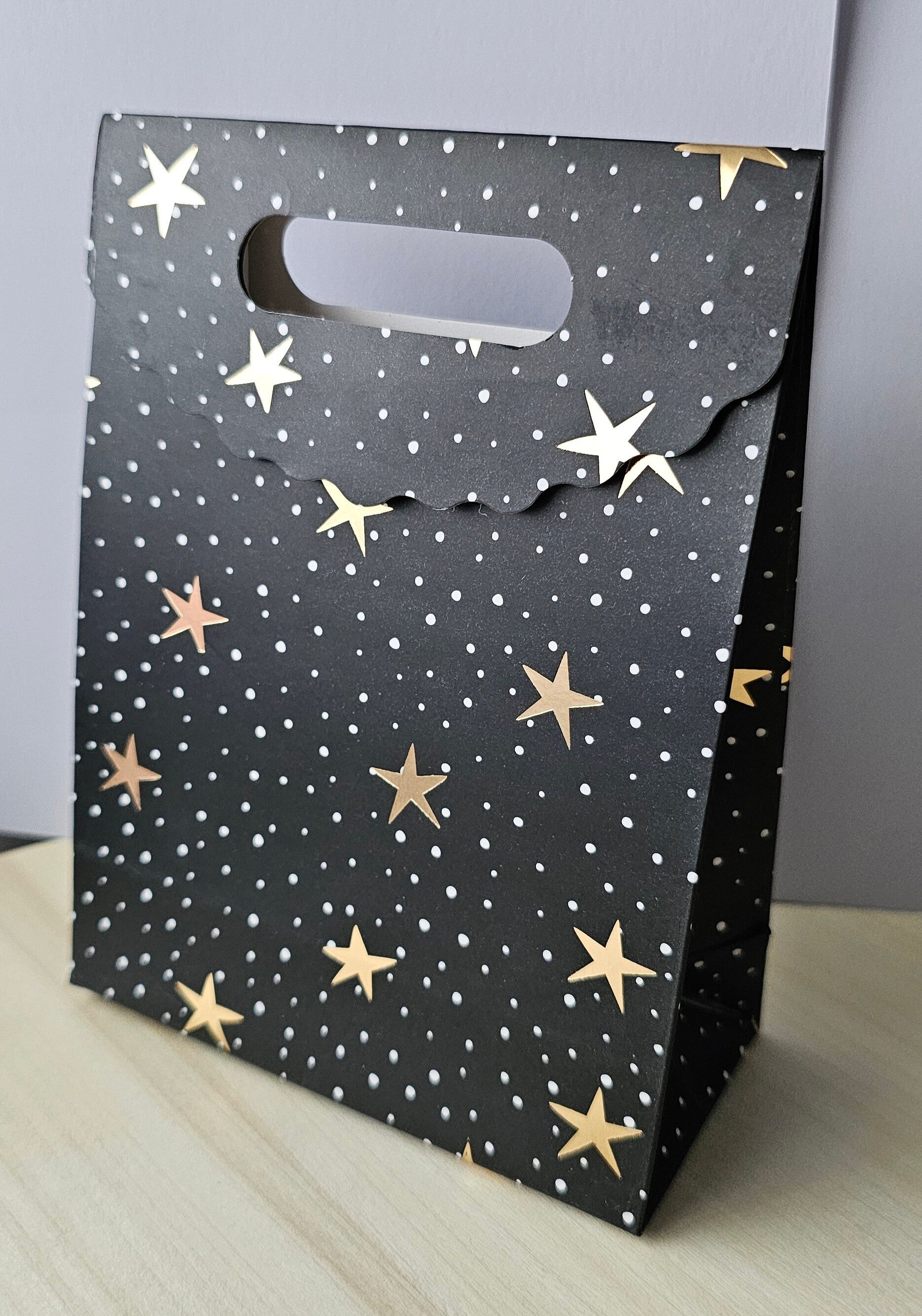 Cadeauzakje 'Ster' Zwart