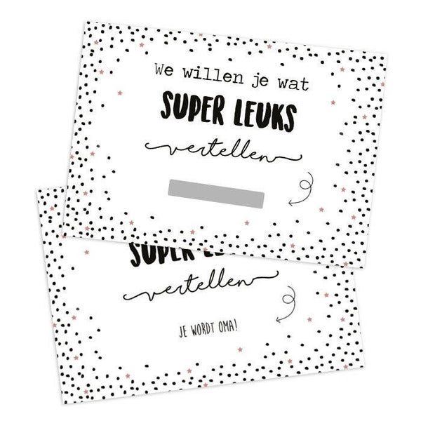 Kraskaart 'Je wordt oma'
